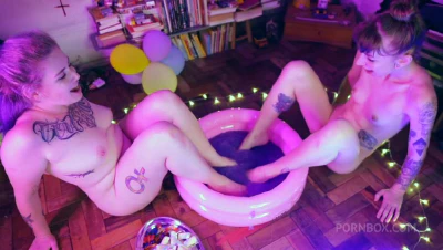 Cover for 'Jelly Pool: Foot Worship And Pussy Play'